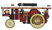 76BUR007 Oxford Diecast Burrell Scenic Showmans Loco Winston Chu
